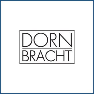 Das Logo von Dornbracht zeigt den markanten Schriftzug in klaren, modernen Buchstaben auf weißem Hintergrund.