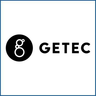 Ein modernes Logo mit einem stilisierten Buchstaben 'G' und dem Schriftzug 'GETEC' in klaren, fetten Buchstaben.
